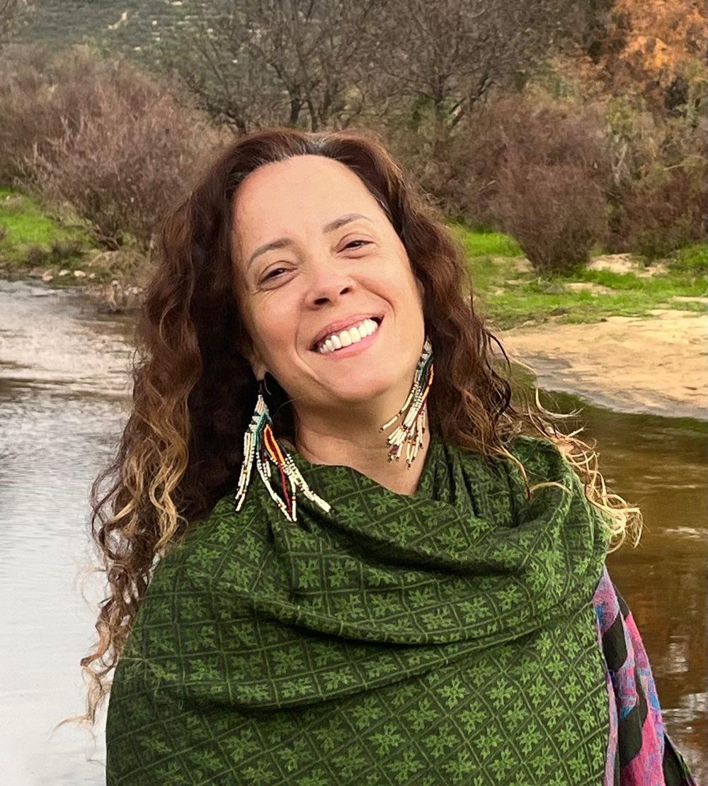 Ana Platzer, integrante del equipo de formación de Microhuasca
