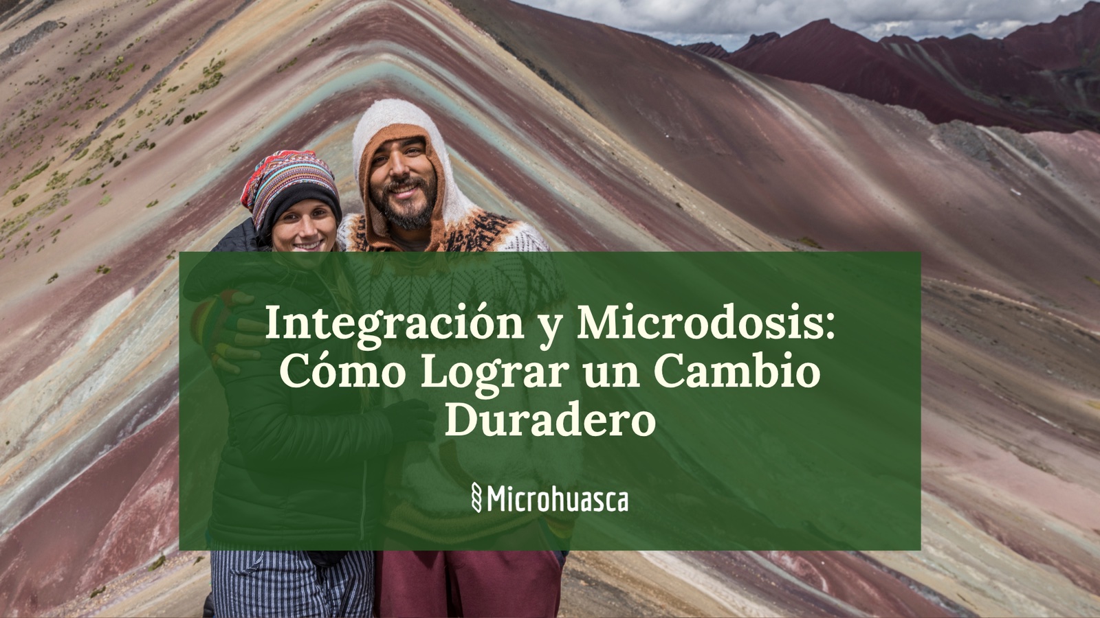 Portada de Microhuasca sobre integración y cambio duradero